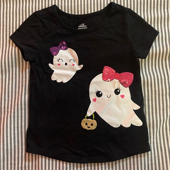 Celebrate Halloween 3T Girls Tee with Ghosts. - Picture 1 of 2